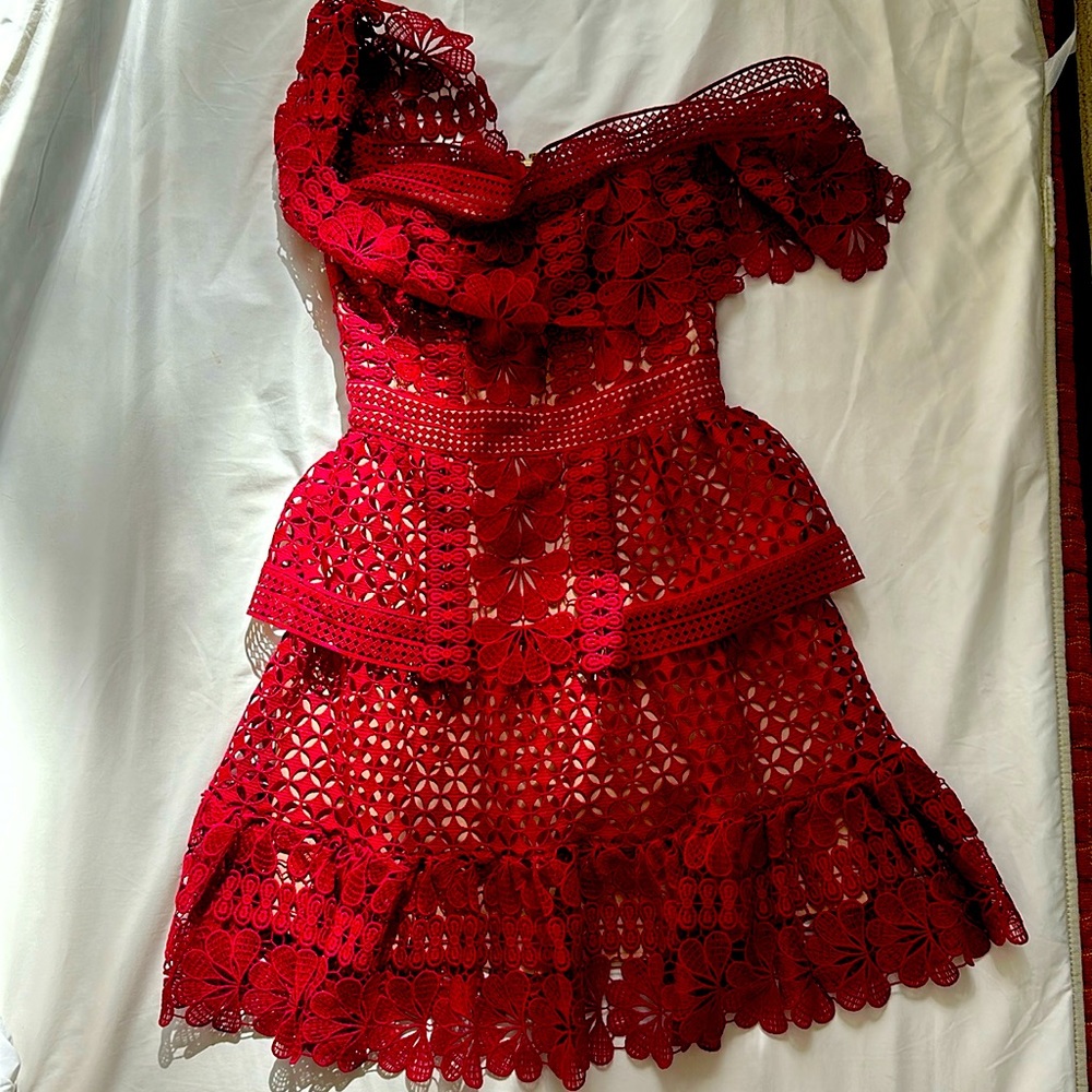 Self Portrait Lace Dress
